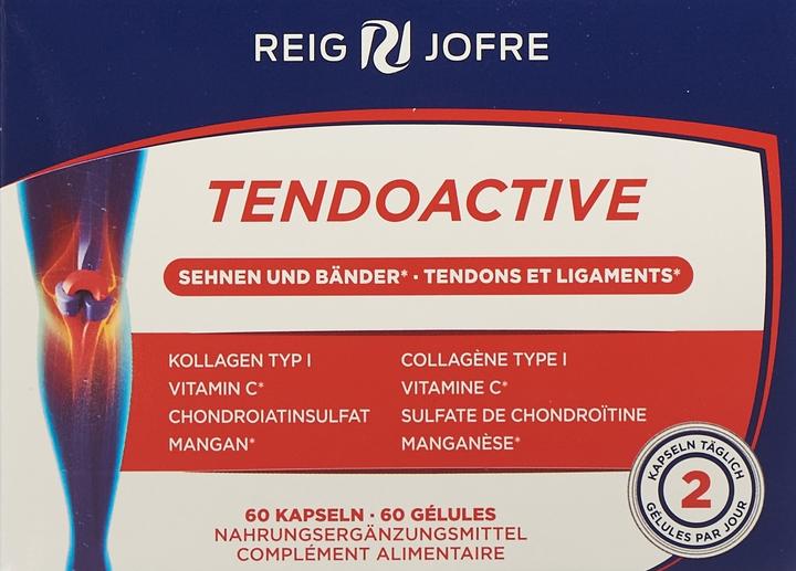 Actual product image Reig Jofre Tendoactive capsules (60 Piece, Capsules, 86 g)