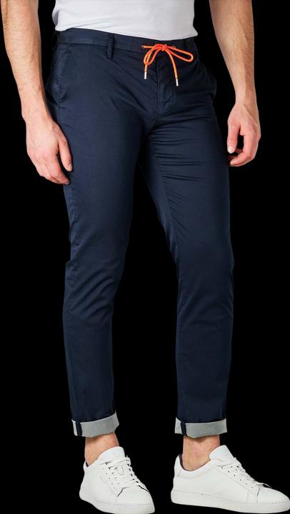 Actual product image Alberto Jump Pants Light Cotton navy (W35/L32)