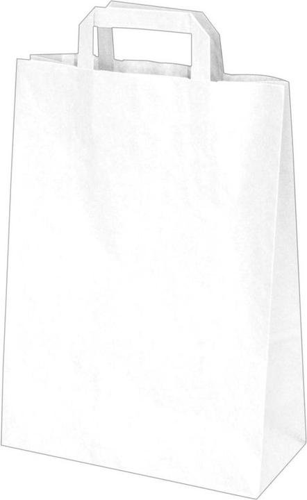 Produktbild Wimex 50 Papiertragetaschen 26+12 x 36 cm weiss