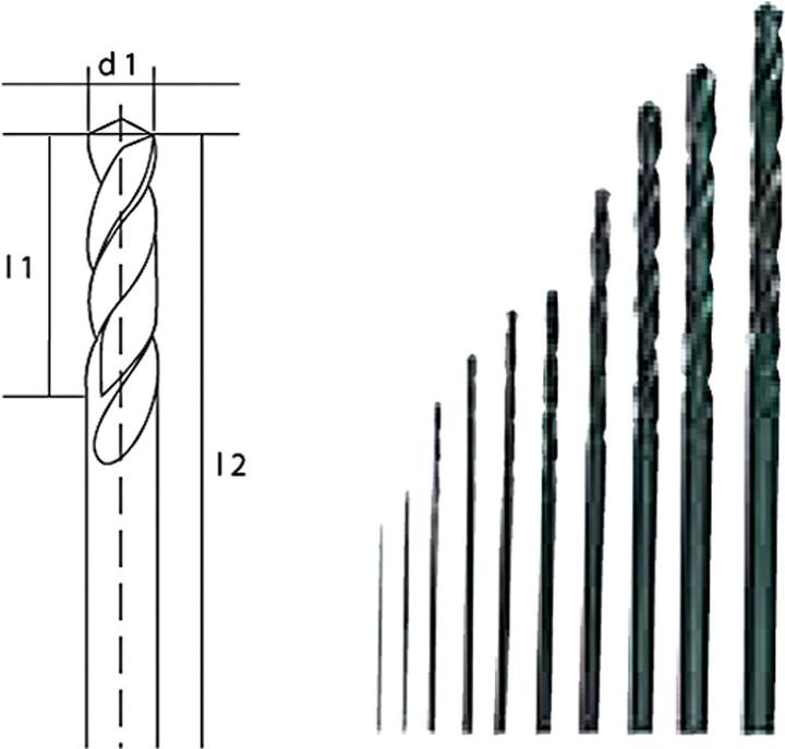Produktbild Proxxon Spiralbohrer (0.8 mm, 3 mm, 0.5 mm, 2 mm, 0.3 mm, 2.5 mm, 3.2 mm, 1 mm, 1.2 mm, 1.5 mm)
