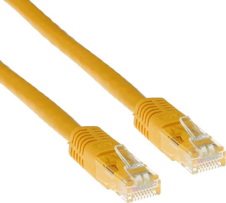 Produktbild Yellow 7 meter LSZH U/UTP CAT6 patch cable with RJ45 connectors. Cat6 u/utp lszh yellow 7.00m (U/UTP, CAT6, 7 m)