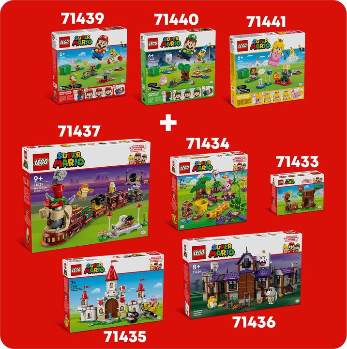 Image du produit LEGO Aventure avec la ® Peach™ interactive (71441, LEGO Super Mario)