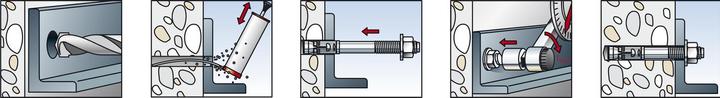 Immagine prodotto Fischer Bullone di ancoraggio FBZ 10/20 (25 pz.)