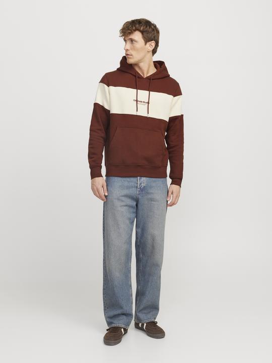 Actual product image Jack & Jones Jorvesterbro Block Sweat Hood Styd Aw24 (S)