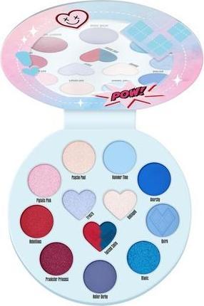 Actual product image essence Harley Quinn Eyeshadow Palette Mad Love / 10.2 g (Harley Quinn)