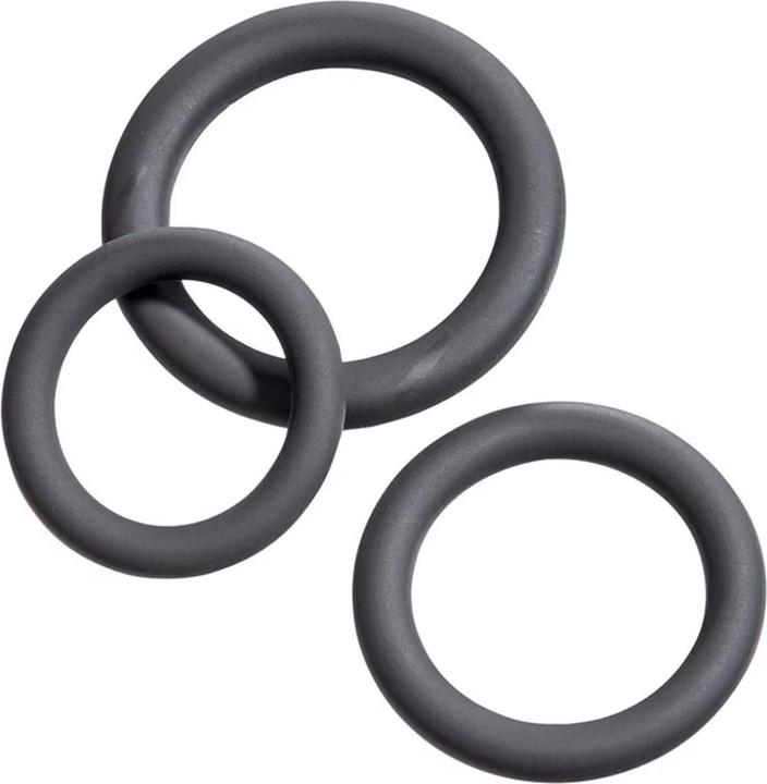 Malesation Cock Ring Set Beginner (Ø 2.20 cm, 2.70 cm & 3.00 cm) (3 cm)
