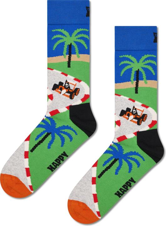 Immagine prodotto Happy Socks Confezione da 3 calzini Top Racer (confezione da 3, 36 - 40)