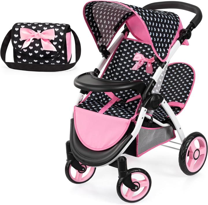 Actual product image Bayer Dolls Pram Twin Star (39460AA)