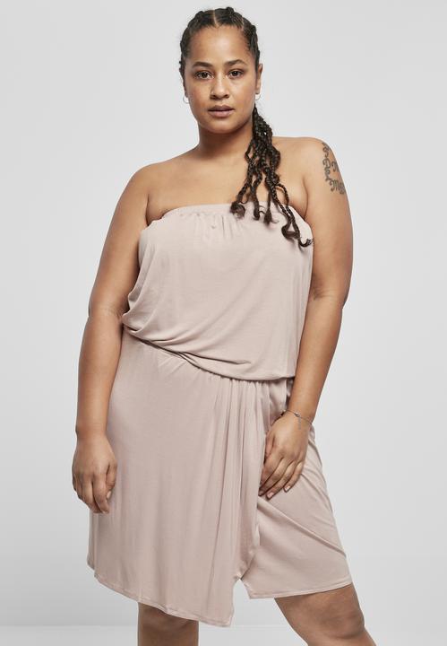 Actual product image Urban Classics Ladies Viscose Short Bandeau Dress (XL)