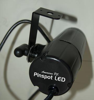 Actual product image ADJ LED Pinspot LED Pinspot Quantity (3 W, LED)