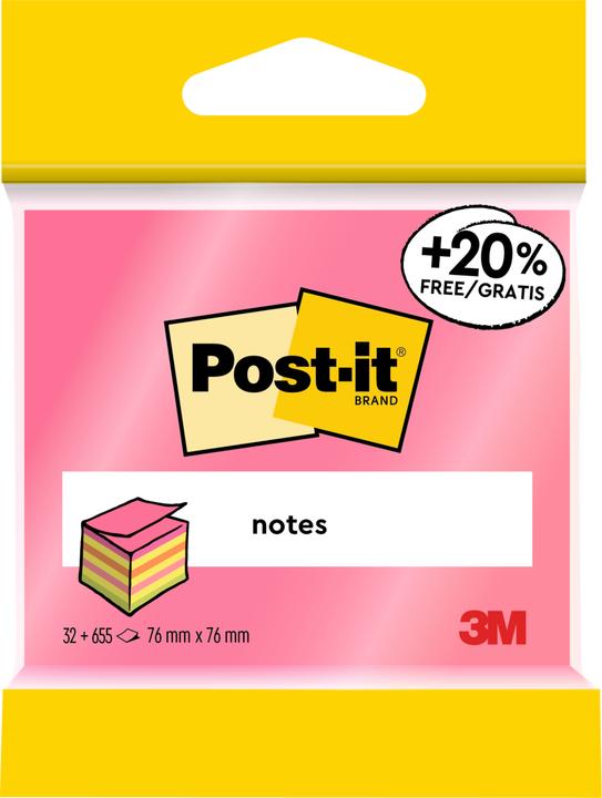 Produktbild Post-it Würfel (76 x 76 mm)