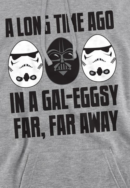 Immagine prodotto Star Wars GalEggsy Far, Far Away Felpa con Cappuccio Uomo (L)