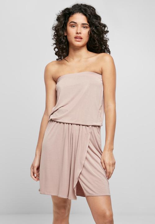 Actual product image Urban Classics Ladies Viscose Short Bandeau Dress (XS)