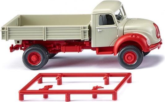 Produktbild Wiking Pritschenkipper (Magirus) - kieselgrau