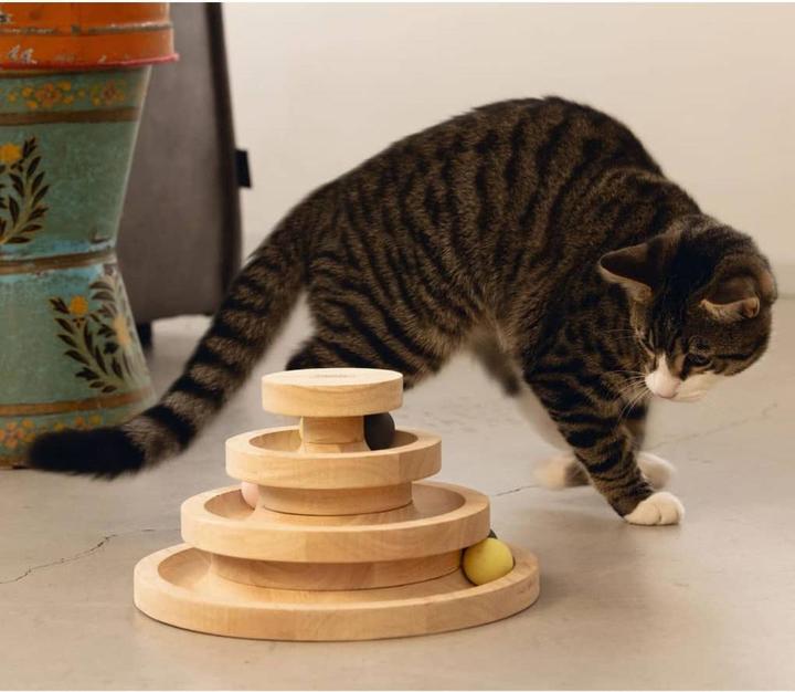 Actual product image Designed by Lotte Mia (Cat ball toy)