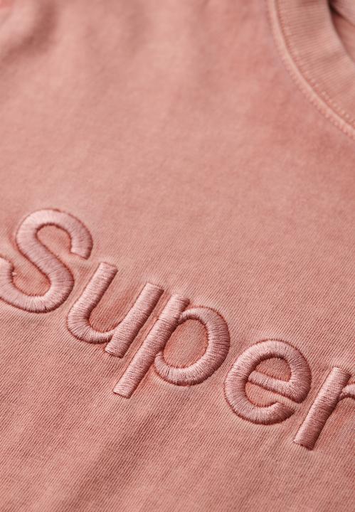 Actual product image Superdry Emb Core Logo Boxy Loose Tee (12)
