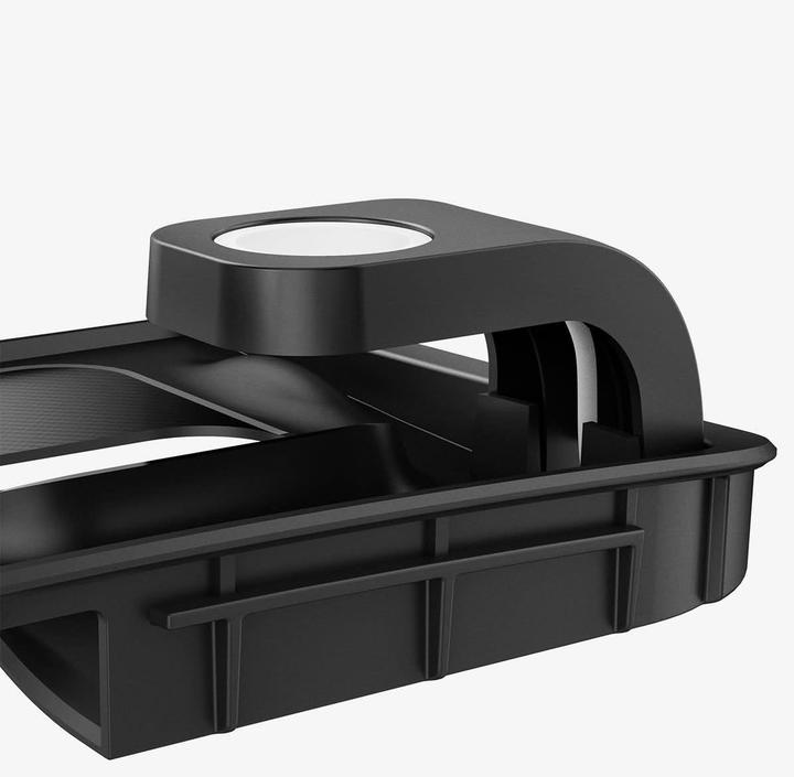 Productafbeelding Spigen Tesla 3 in 1 Wireless Charging Hub Mount black - Tesla Model Y/3