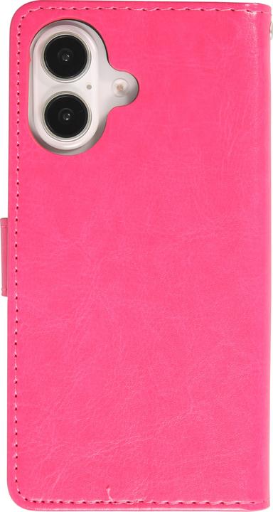 Produktbild PhoneLook Hülle Premium Flip Dunkelrosa (Apple iPhone 16)