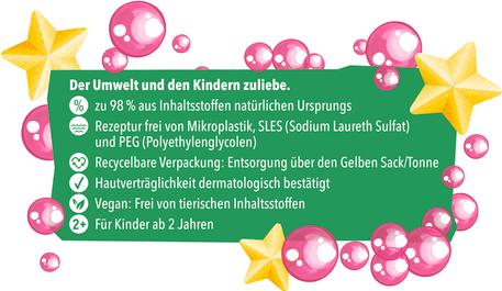 Image du produit Tetesept Bain moussant Kids Magie des fées (40 ml, Bain moussant)
