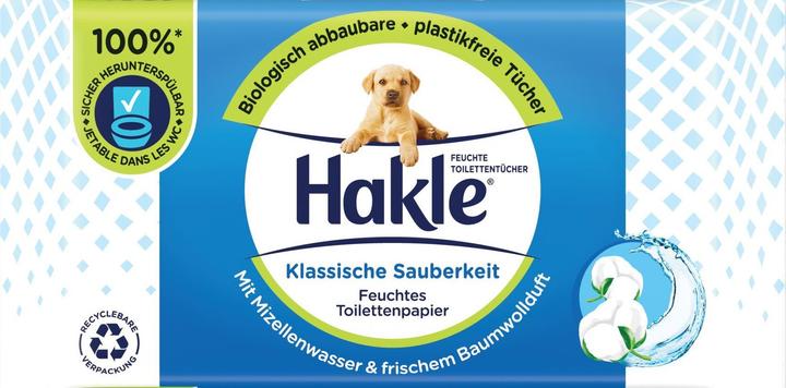 Actual product image Hakle Moist Classic Clean Refill (42 Piece)