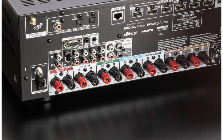 Produktbild Denon AVR-X2800H (7.2 Kanal, AM, FM, DAB+)