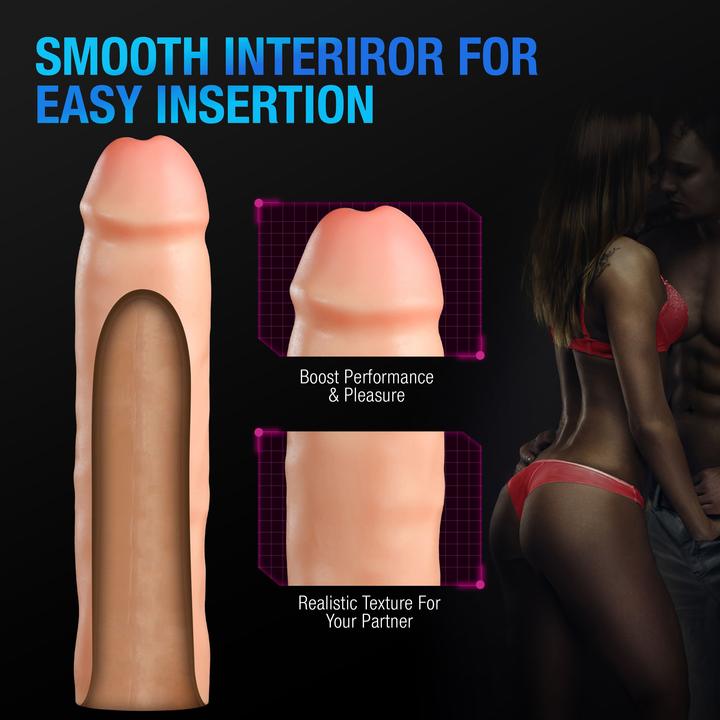 Productafbeelding Blush performance plus 2 inch silicone penis xtender beige