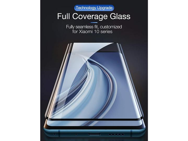 Image du produit Screenguard Xiaomi Mi 10 Pro Full Screen Protective Glass 2.5D 9H (1 pièce(s), Mi 10 Pro)