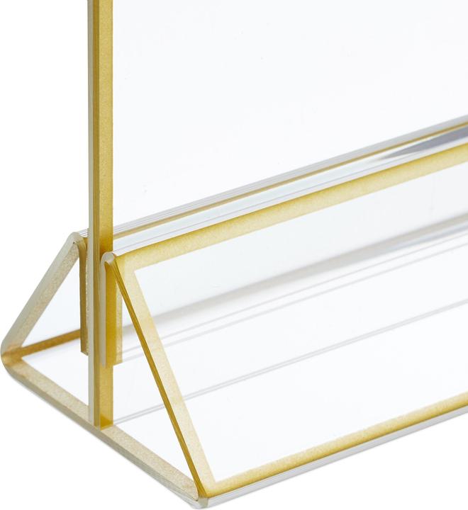 Image du produit Relaxdays 10x présentoirs-de-table (A5)