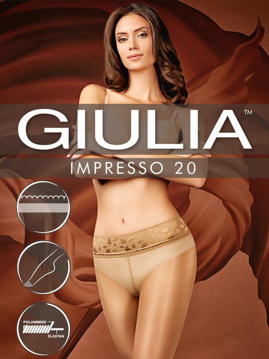 Immagine prodotto Giulia Impresso 20 Collant, colore nero, taglia 40-42 (20 DEN, 40 - 42)