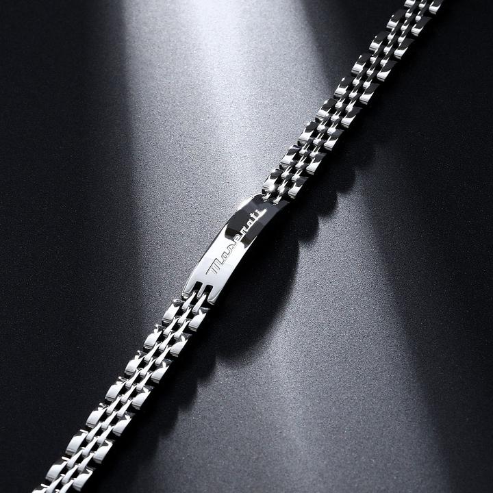 Image du produit Maserati Bracelet Iconic (21.50 cm, Acier inoxydable)