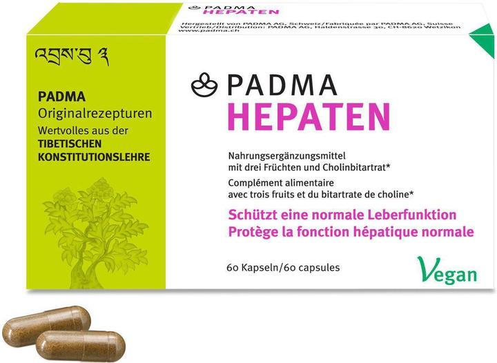 Actual product image Padma Hepaten (60 Piece, Capsules, 60 g)