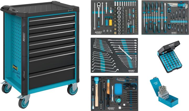 Produktbild HAZET Werkstattwagen Assistent 179N-7/220 (220 x)