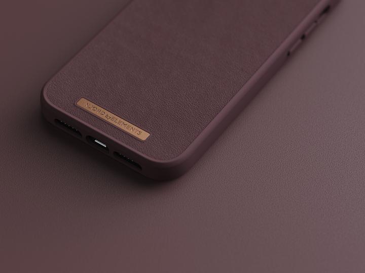 Actual product image Njord Genuine Leather Case Iphone 14 (Apple iPhone 14 Pro Max)