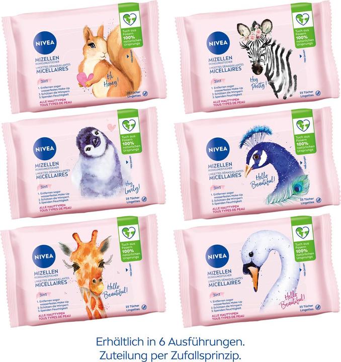 Image du produit NIVEA Micelles 3 en 1 (Eau micellaire, 25000 ml)