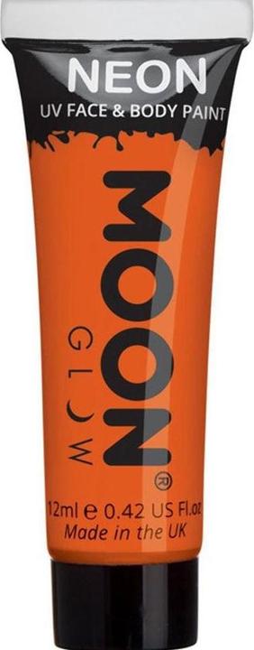 Smiffys UV Face and Body Schminke orange 12ml