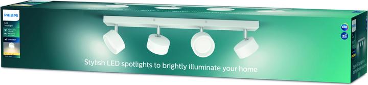 Image du produit Philips Bracia Spot 4x5.5W 2700K blanc (2200 lm)