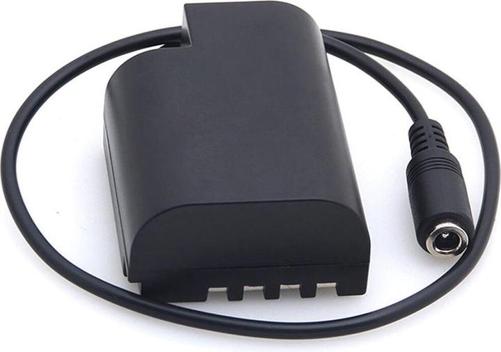 Produktbild Caruba Panasonic DMW DCC12 Volldecodierung Dummy Batterie (gerades Kabel) (Kamera Akku)