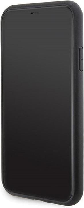 Actual product image Karl Lagerfeld KLHCN61PQKPMK iPhone 11 / Xr 6.1" czarny/black hardcase Quilted K Pattern (Apple iPhone XR, Apple iPhone 11)