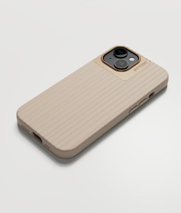 Immagine prodotto Nudient Cover posteriore Bold Custodia iPhone 15 Linen Beige (Apple iPhone 15)