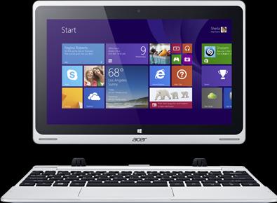 Produktbild Acer Aspire Switch 10 (10.10", 32 GB, Silber)