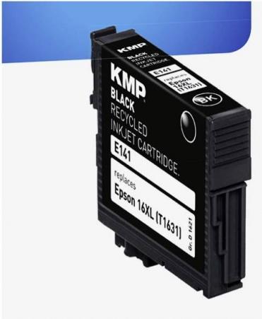 Image du produit KMP E141 Cartouche d'encre compatible avec Epson T1631 (CF)
