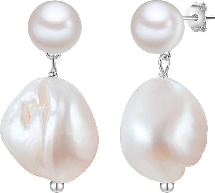 Produktbild Glanzstücke München Damen Sterling Silber Süsswasser-Zuchtperle silber - 28377 (Sterling Silber)