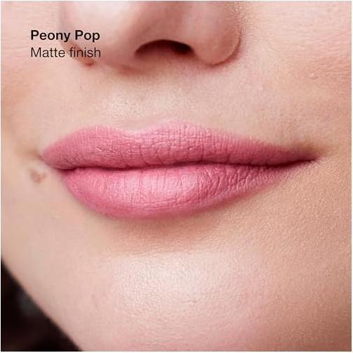 Actual product image Clinique Pop Longwear Lipstick Matte Peony Pop (Peony Pop)