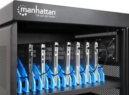 Produktbild Manhattan Ladeschrank auf Rollen mit 32 Steckdosen