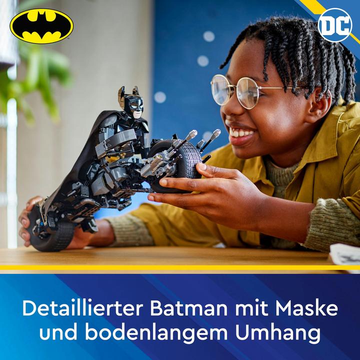 Actual product image LEGO Batman construction figure with the Batpod (76273, LEGO Super Mario)