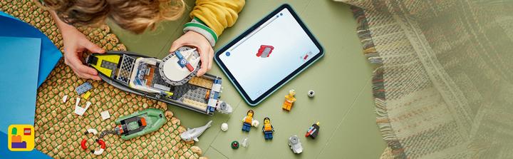 Produktbild LEGO Verfolgungsjagd im Polizeiboot (60456, LEGO City)