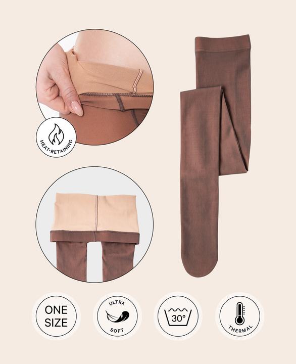 Immagine prodotto Noya Winter Leggings, Strumpfhose, Tights (OneSize) (Taglia unica)
