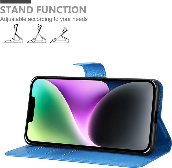Image du produit Cadorabo Étui de style book stand pour Apple iPhone 14 (Apple iPhone 14)