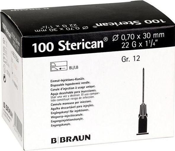 B.Braun STERICAN 22G 30MM