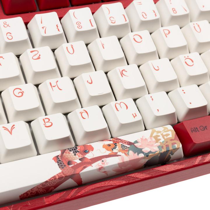 Productafbeelding Varmilo VEA109 Koi Gaming Toetsenbord, MX-Bruin, witte LED (NL, Bedraad)